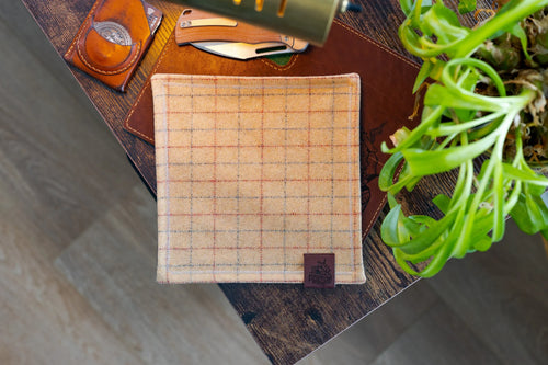 Butterscotch Wool Hank EDC Handkerchief - Renegade Provisions Co.