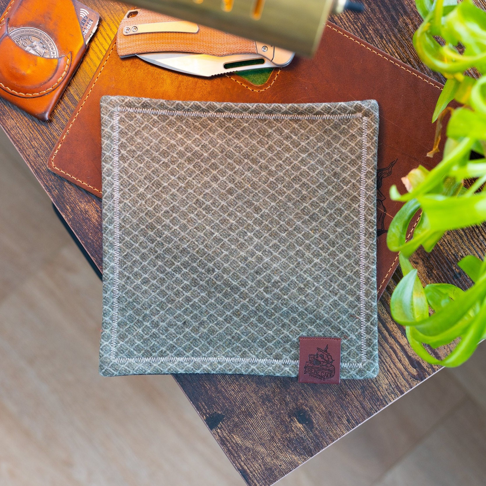 Forest Wool Hank EDC Handkerchief - Renegade Provisions Co.