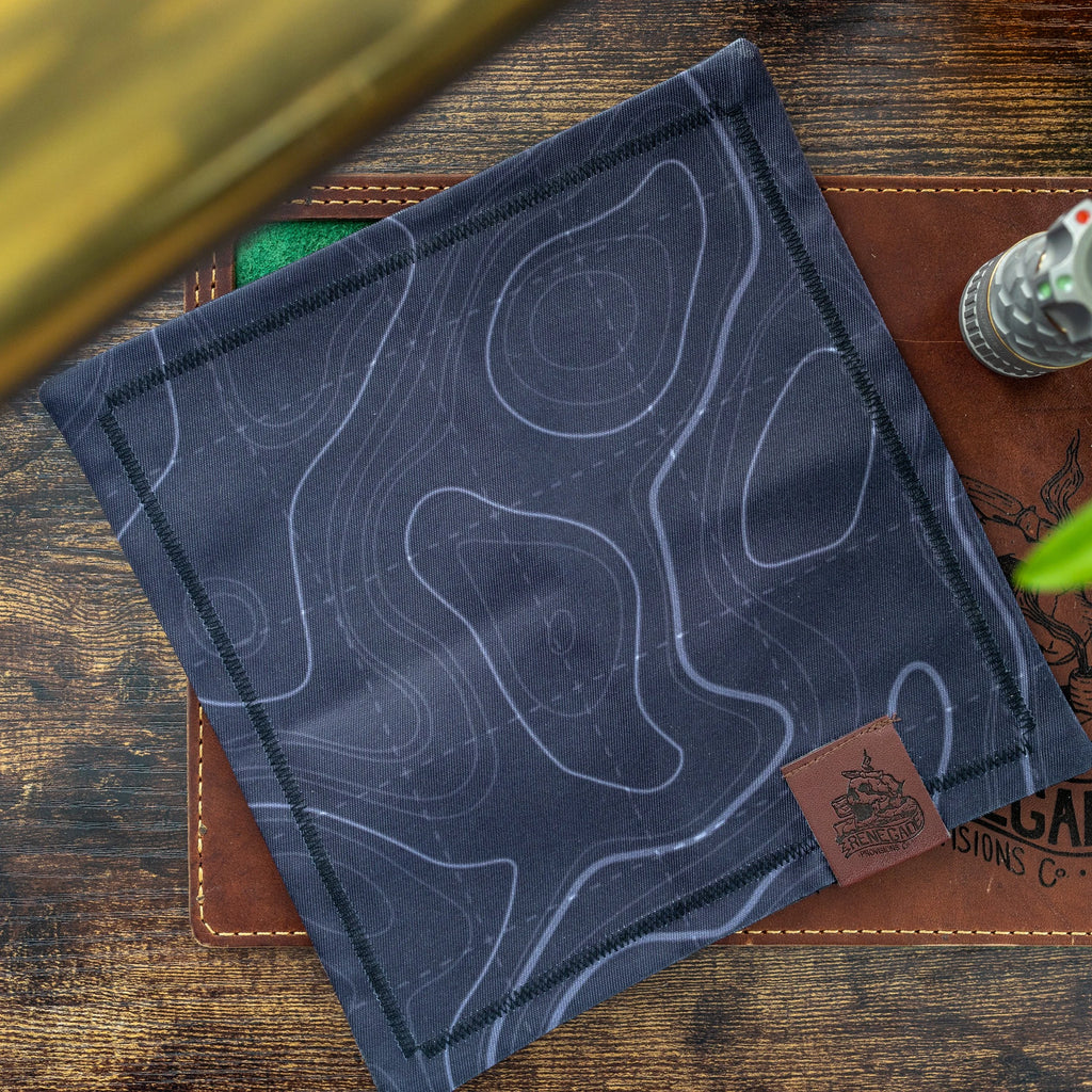 Topo Black EDC Handkerchief - Renegade Provisions Co.