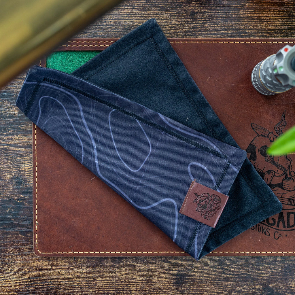 Topo Black EDC Handkerchief - Renegade Provisions Co.