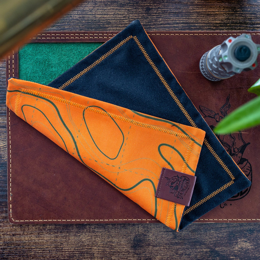 Topo Orange EDC Handkerchief - Renegade Provisions Co.