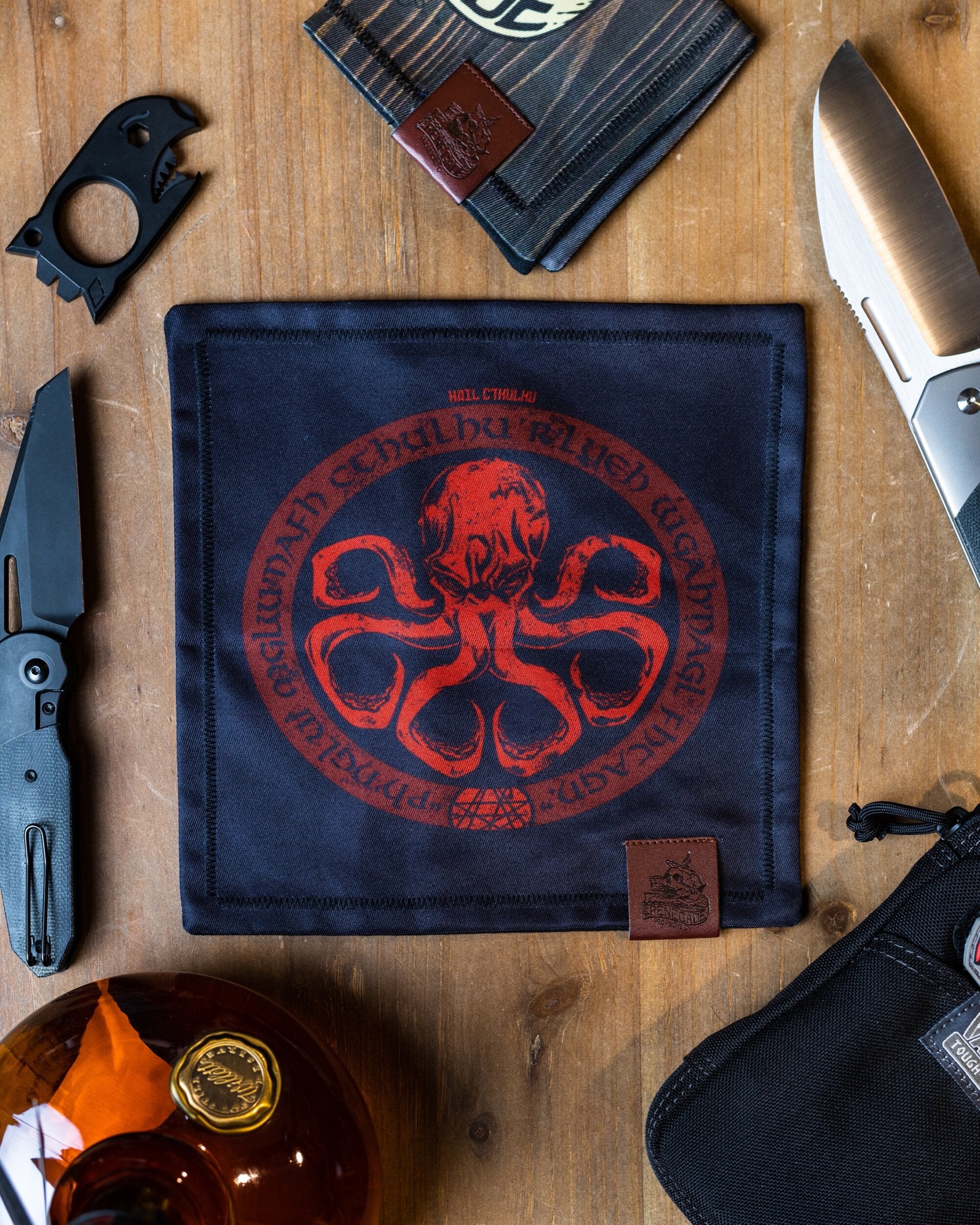 Hail Cthulhu EDC Handkerchief - Renegade Provisions Co.