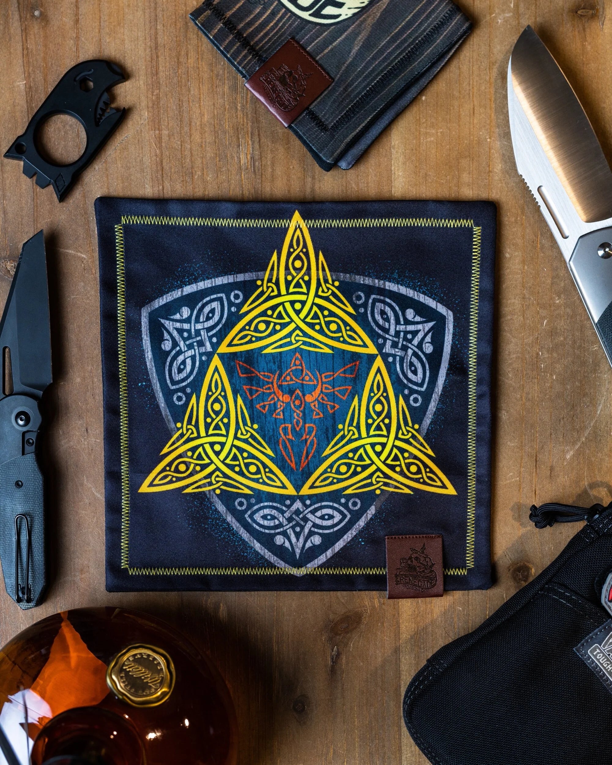 Triforce EDC Handkerchief - Renegade Provisions Co.